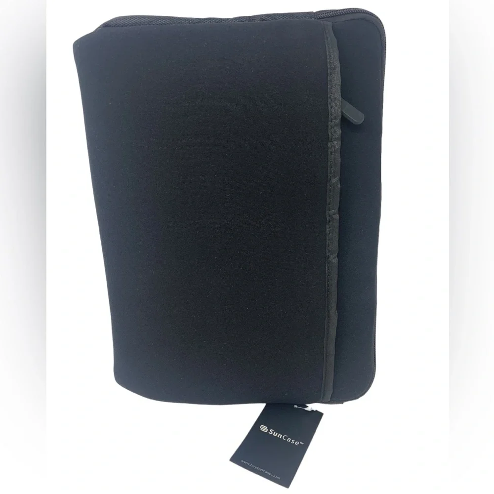 SunCase 13-Inch Neoprene Laptop Sleeve Black